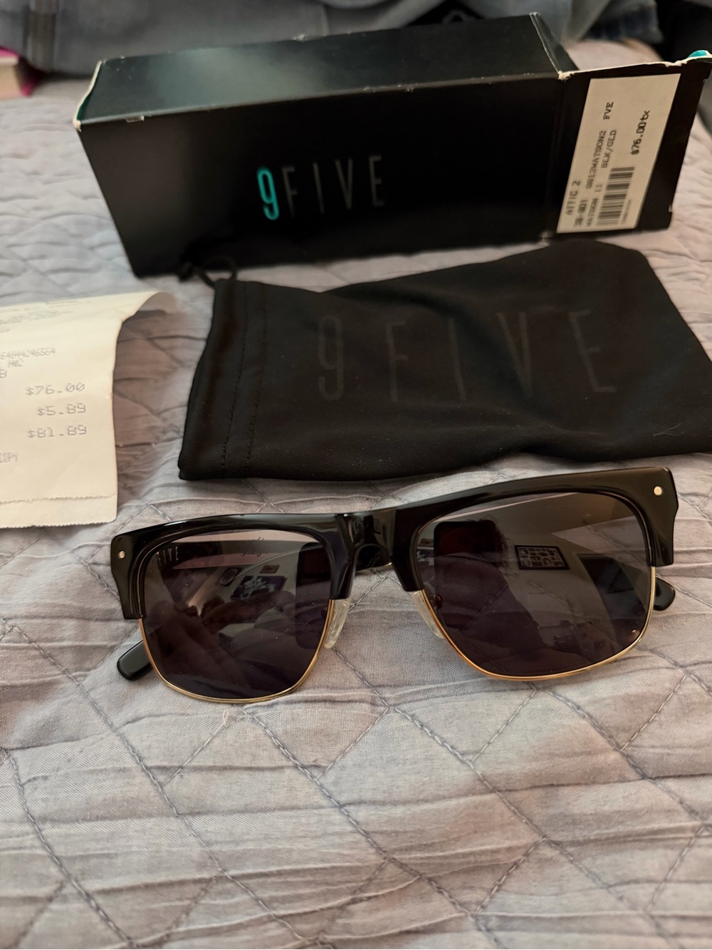 Men’s Black Clubmaster Sunglasses - Watson 2